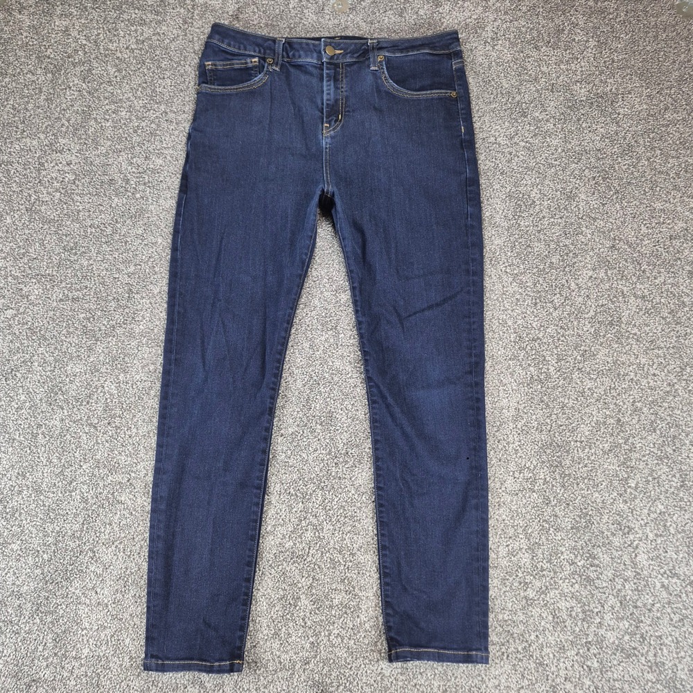 Aviator‎ Best Travel Jeans Mens 32 Dark Blue Comfort Skinny Stretch Denim USA